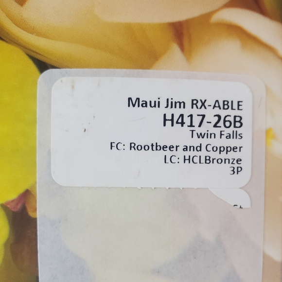 NEW MAUI JIM TWIN FALLS Sunglasses. NEW in Box. - Picture 3 of 9